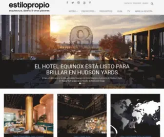 Revistaestilopropio.com(Revista Estilo Propio) Screenshot