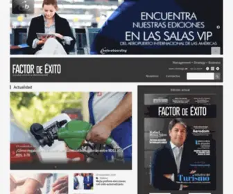 Revistafactordeexito.com(Revista) Screenshot