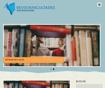 Revistafacultades.com.ar(Blog de Educacion) Screenshot