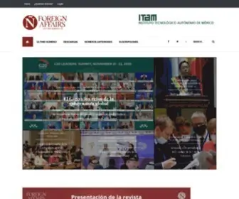 Revistafal.com(Foreign Affairs Latinoamérica) Screenshot