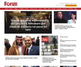 Revistaforum.com.br(Fórum) Screenshot