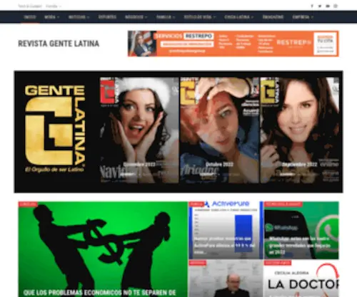 Revistagentelatina.com(Revistagentelatina) Screenshot