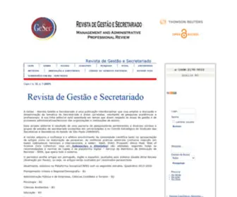 Revistagesec.org.br(Revista) Screenshot