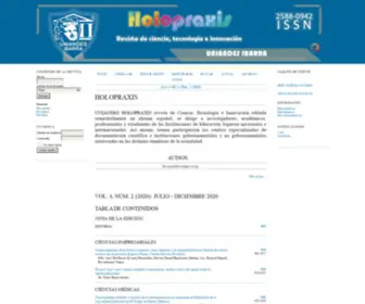 Revistaholopraxis.com(HOLOPRAXIS) Screenshot