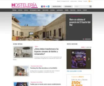 Revistahosteleria.com(Revista hostelería) Screenshot