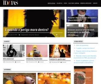 Revistaideias.com.br(Revista Ideias) Screenshot