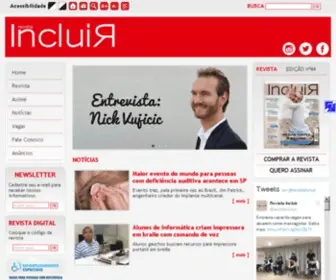 Revistaincluir.com.br(Revista Incluir) Screenshot