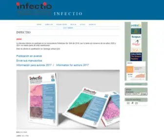Revistainfectio.org(Infectio) Screenshot