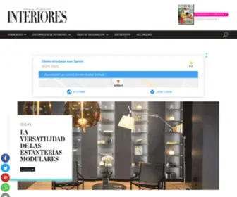 Revistainteriores.es(Revista Interiores: Ideas de decoración para el hogar) Screenshot