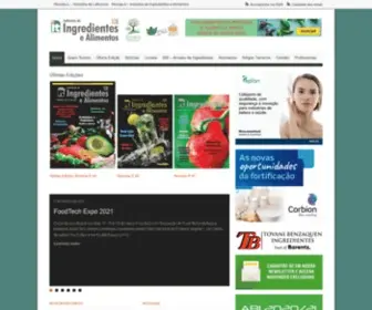 Revistait.com.br(Indústria de Ingredientes e Alimentos) Screenshot