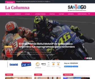 Revistalacolumna.com.ar(El sostén de la verdad) Screenshot