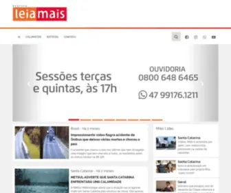 Revistaleiamais.com.br(Revista Leia Mais) Screenshot