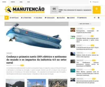 Revistamanutencao.com.br(Revista Manutenção) Screenshot