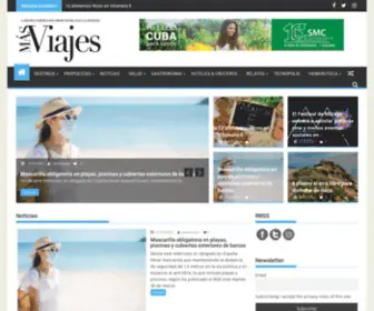 Revistamasviajes.com(Revista Más Viajes) Screenshot