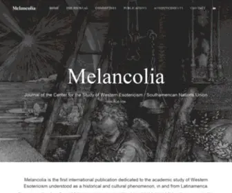 Revistamelancolia.com(Revista Melancolia) Screenshot