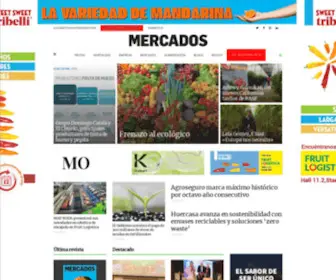 Revistamercados.com(Noticias del sector de frutas y hortalizas) Screenshot