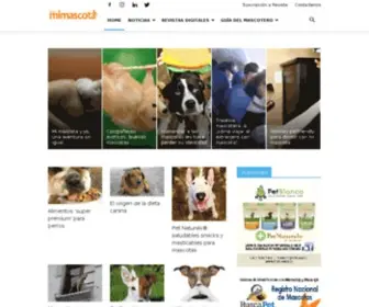 Revistamimascota.cl(Revista Mimascota) Screenshot