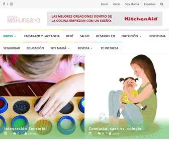 Revistamishijosyyo.com(Revista Mis Hijos y Yo) Screenshot