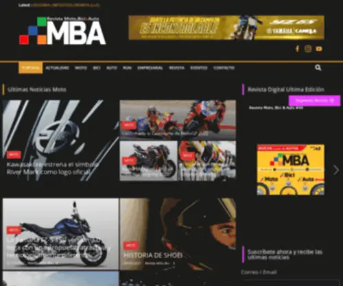 Revistamotobici.com.gt(Revista Moto Bici) Screenshot