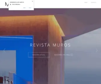 Revistamuros.com(Revista Muros) Screenshot