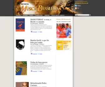 Revistamusicabrasileira.com.br(Revista) Screenshot