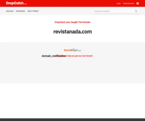 Revistanada.com(Revista NADA) Screenshot