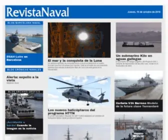 Revistanaval.com(Revista Naval) Screenshot