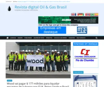 Revistaoilegasbrasil.com.br(Revista digital Oil & Gas Brasil) Screenshot