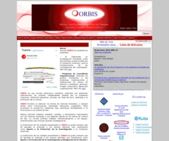 Revistaorbis.org.ve(Revista Orbis) Screenshot