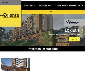 Revistaoriente.com.co(Inicio) Screenshot