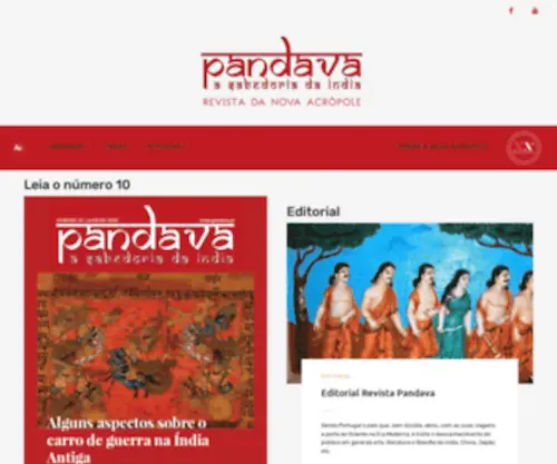 Revistapandava.pt(Revista Pandava) Screenshot