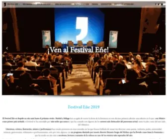 Revistaparaleer.com(Festival Eñe) Screenshot