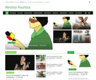 Revistapaulista.com.br(Revista Paulista) Screenshot