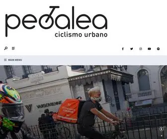 Revistapedalea.com(Ciclismo Urbano) Screenshot