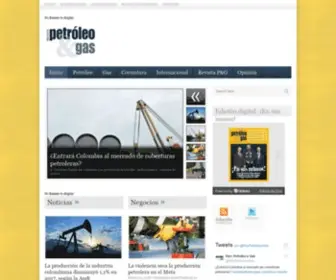 Revistapetroleoygas.co(Revista) Screenshot