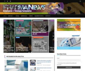 Revistapharmanews.com.mx(Revista Pharmanews) Screenshot