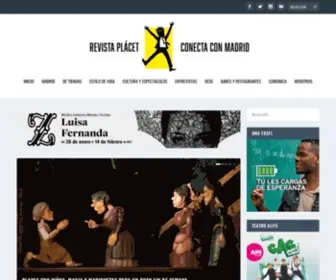 Revistaplacet.es(Revista PLÁCET MADRID) Screenshot