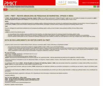 Revistapmkt.com.br(Revista PMKT) Screenshot