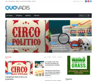 Revistaquovadis.com(Quo Vadis) Screenshot