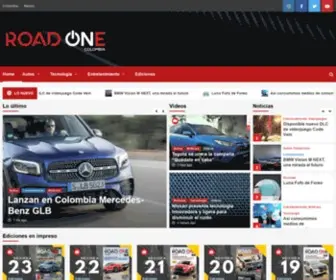 Revistaroadone.com(Road One Colombia) Screenshot