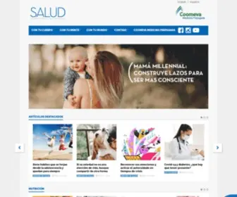 Revistasaludcoomeva.co(Revista Salud Coomeva) Screenshot