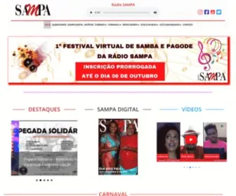 Revistasampa.com.br(Revista Sampa) Screenshot