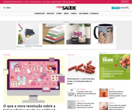 Revistasaude.com.br(Revista SAÚDE) Screenshot