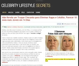 Revistasaudedamulher.com(Celebrity Lifestyle Secrets) Screenshot