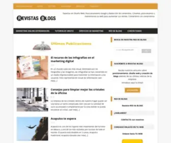 Revistasblogs.com(Estrategia de Link Building con Enlaces Naturales en BLOGS) Screenshot