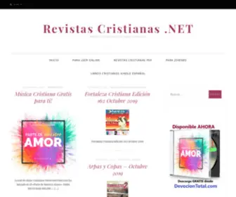 Revistascristianas.net(Revistas Cristianas para leer online y descargar) Screenshot