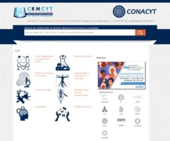 Revistascytconacyt.mx(Sistema de Clasificaci) Screenshot