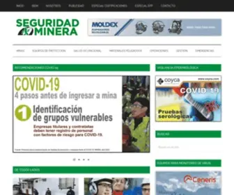 Revistaseguridadminera.com(Revista Seguridad Minera) Screenshot