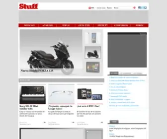 Revistastuff.es(Revista Stuff) Screenshot