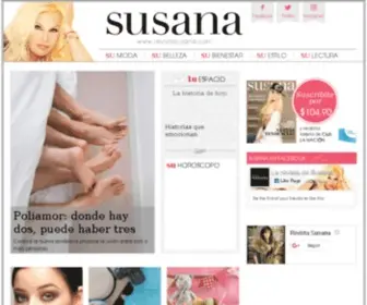 Revistasusana.com(Susana Gimenez) Screenshot